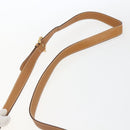 GUCCI Micro GG Supreme Shoulder Bag PVC Beige Gold 001 406 1780 Auth 168242-8