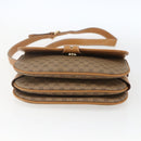 GUCCI Micro GG Supreme Shoulder Bag PVC Beige Gold 001 406 1780 Auth 168242-9