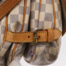 LOUIS VUITTON Damier Azur Saumur 30 Shoulder Bag SPO N48202 LV Auth 168246-19