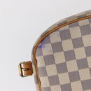 LOUIS VUITTON Damier Azur Saumur 30 Shoulder Bag SPO N48202 LV Auth 168246-23