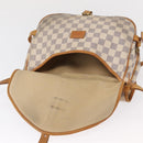 LOUIS VUITTON Damier Azur Saumur 30 Shoulder Bag SPO N48202 LV Auth 168246-26