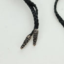 Chrome Hearts Small Balkan Cross/W Boro Chip Necklace Ag925 Silver Auth 168247SM-11