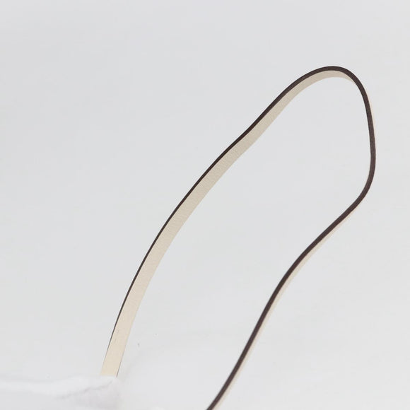 HERMES Ulysse Nano Bag Charm Leather Yellow Auth 168248M