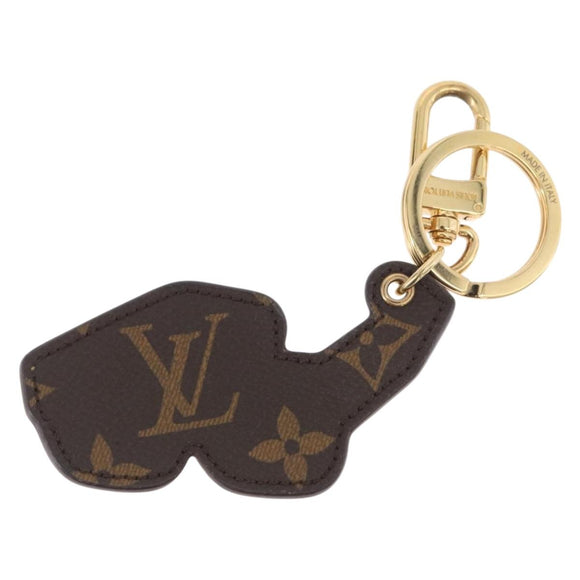 LOUIS VUITTON Monogram Millionaire Charm Gold M68865 LV Auth 168250M