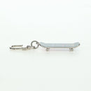LOUIS VUITTON Bijoux Sac Skate Board Charm metal Silver tone MP3269 Auth 168252M-14