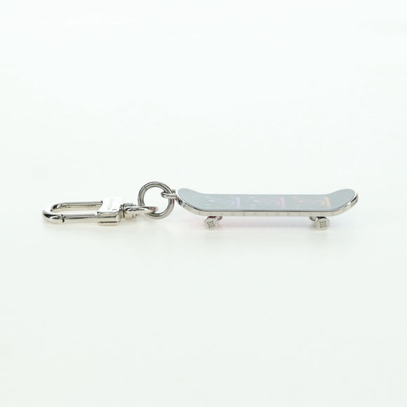 LOUIS VUITTON Bijoux Sac Skate Board Charm metal Silver tone MP3269 Auth 168252M