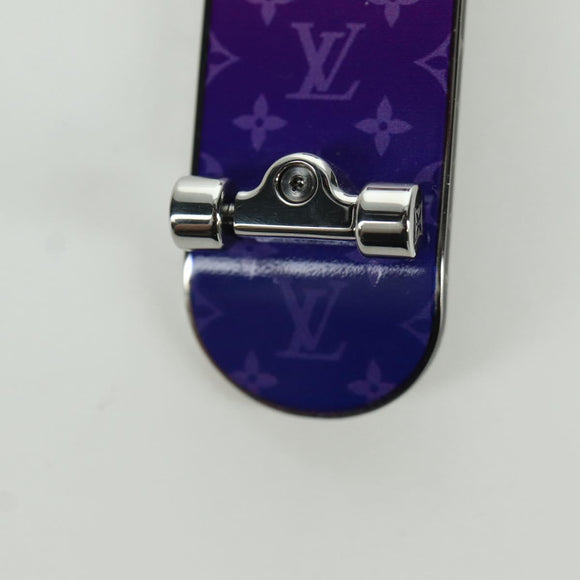LOUIS VUITTON Bijoux Sac Skate Board Charm metal Silver tone MP3269 Auth 168252M