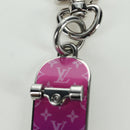 LOUIS VUITTON Bijoux Sac Skate Board Charm metal Silver tone MP3269 Auth 168252M-4