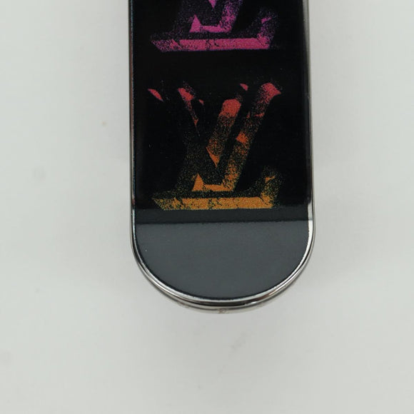 LOUIS VUITTON Bijoux Sac Skate Board Charm metal Silver tone MP3269 Auth 168252M