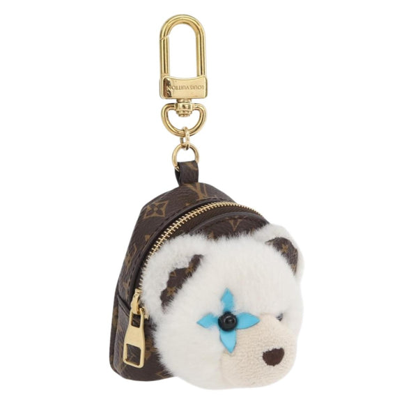LOUIS VUITTON Monogram Adorable Bear Charm M02128 LV Auth 168254SAM