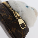 LOUIS VUITTON Monogram Adorable Bear Charm M02128 LV Auth 168254SAM-18