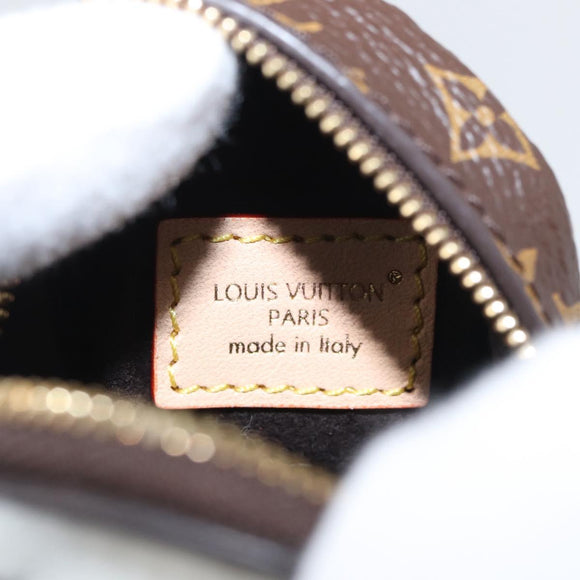 LOUIS VUITTON Monogram Adorable Bear Charm M02128 LV Auth 168254SAM