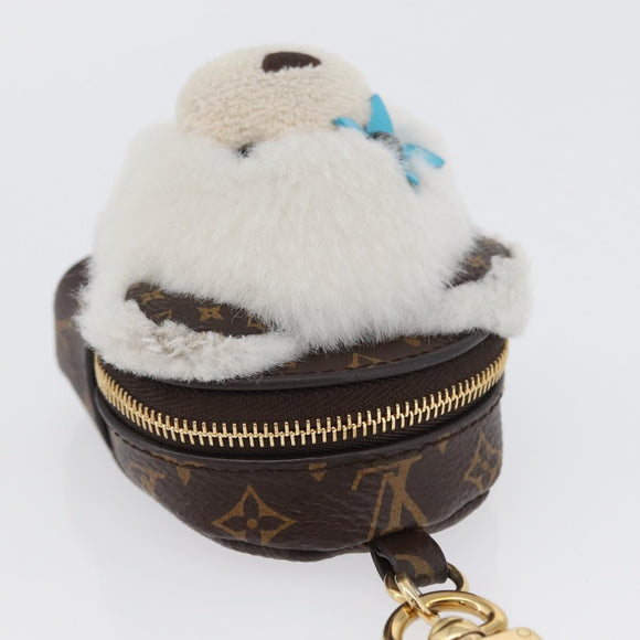 LOUIS VUITTON Monogram Adorable Bear Charm M02128 LV Auth 168254SAM