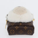LOUIS VUITTON Monogram Adorable Bear Charm M02128 LV Auth 168254SAM-5