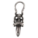 Chrome Hearts Dolk bedel hanger top Ag925 Zilver Auth 168256SM-5