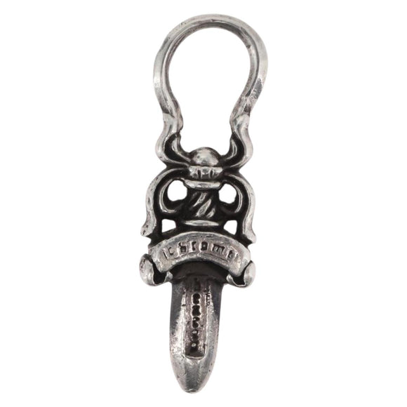 Chrome Hearts Dolk bedel hanger top Ag925 Zilver Auth 168256SM