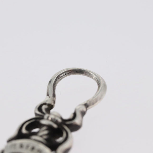 Chrome Hearts Dolk bedel hanger top Ag925 Zilver Auth 168256SM
