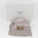 Christian Dior Rhinestone Pierce Earring metal Gold Tone Auth 168258M-12