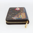 LOUIS VUITTON Monogram Vivienne Zippy Wallet Long Wallet M69750 Auth 168259SAM-3