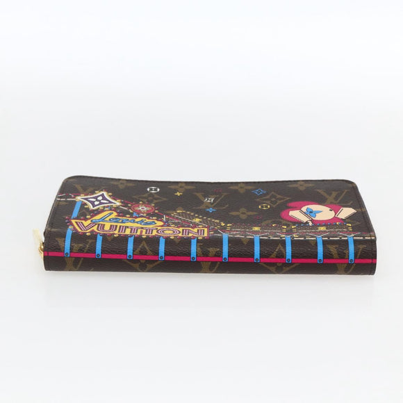 LOUIS VUITTON Monogram Vivienne Zippy Wallet Long Wallet M69750 Auth 168259SAM