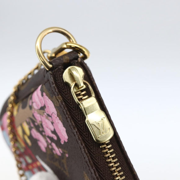 LOUIS VUITTON Monogram Vivienne Mini Pochette Accessoires M45905 Auth 168260SM