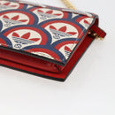 GUCCI adidas Horsebit Chain Shoulder Wallet Leather Gold 621892 Auth 168261SAM-12
