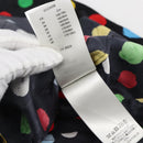 LOUIS VUITTON Monogram Eclipse LV x YK Pajamas Silk Black LV Auth 168263M-11