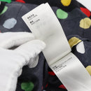 LOUIS VUITTON Monogram Eclipse LV x YK Pajamas Silk Black LV Auth 168263M-18