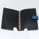 LOUIS VUITTON Epi Agenda PM Day Planner Cover Blue R20055 LV Auth 168266-8