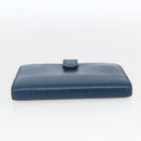 LOUIS VUITTON Epi Agenda PM Day Planner Cover Blue R20055 LV Auth 168266-4