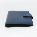 LOUIS VUITTON Epi Agenda PM Day Planner Cover Blue R20055 LV Auth 168266-6