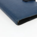 LOUIS VUITTON Epi Agenda PM Day Planner Cover Blue R20055 LV Auth 168266-14