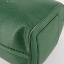 LOUIS VUITTON Epi Keepall 45 Boston Bag Green M42974 LV Auth 168281-14