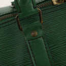 LOUIS VUITTON Epi Keepall 45 Boston Bag Green M42974 LV Auth 168281-17