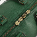 LOUIS VUITTON Epi Keepall 45 Boston Bag Green M42974 LV Auth 168281-10