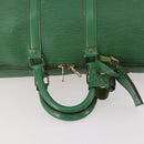 LOUIS VUITTON Epi Keepall 45 Boston Bag Green M42974 LV Auth 168281-7