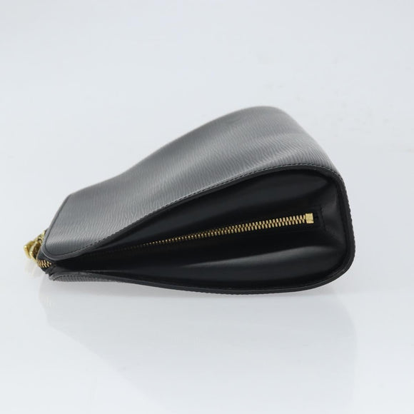 LOUIS VUITTON Epi Dauphine GM Cosmetic Pouch Black M48432 LV Auth 168282