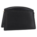 LOUIS VUITTON Epi Trousse Crete Pouch Black M48402 LV Auth 168283-1