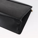 LOUIS VUITTON Epi Trousse Crete Pouch Black M48402 LV Auth 168283-16