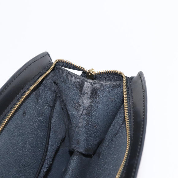 LOUIS VUITTON Epi Trousse Crete Pouch Black M48402 LV Auth 168283