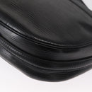 LOUIS VUITTON Epi Jeune Fille MM Shoulder Bag Black M52152 LV Auth 168284-17