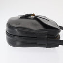 LOUIS VUITTON Epi Jeune Fille MM Shoulder Bag Black M52152 LV Auth 168284-3