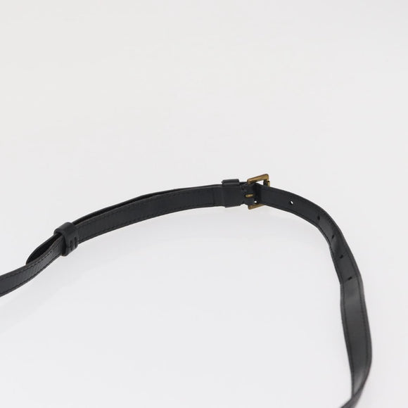 LOUIS VUITTON Epi Jeune Fille MM Shoulder Bag Black M52152 LV Auth 168284