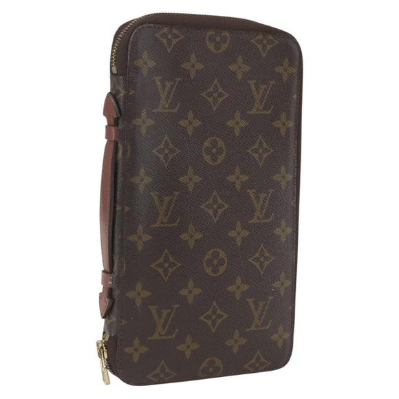 LOUIS VUITTON Monogram Poche Escapade Travel Case M60113 LV Auth 168287