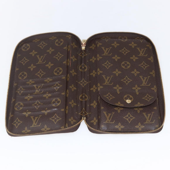 LOUIS VUITTON Monogram Poche Escapade Travel Case M60113 LV Auth 168287