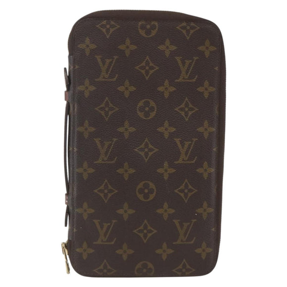 LOUIS VUITTON Monogram Poche Escapade Travel Case M60113 LV Auth 168287