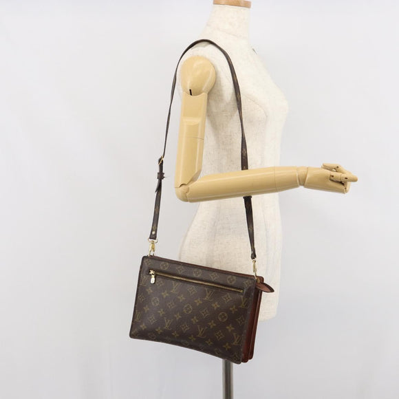 LOUIS VUITTON Monogram Angian Shoulder Bag M51205 LV Auth 168289