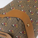 GUCCI Micro GG Supreme Disney Boston Bag PVC 2way Beige 547953 Auth 168297SM-18