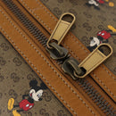 GUCCI Micro GG Supreme Disney Boston Bag PVC 2way Beige 547953 Auth 168297SM-9