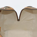 GUCCI Micro GG Supreme Disney Boston Bag PVC 2way Beige 547953 Auth 168297SM-22